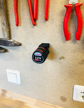 Lade das Bild in den Galerie-Viewer, 2x Bosch 12V Akkuhalter (liegend)