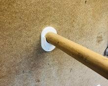 Lade das Bild in den Galerie-Viewer, 2x Garderobenstangenhalter