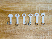 Lade das Bild in den Galerie-Viewer, 6x Einkaufswagen Chip