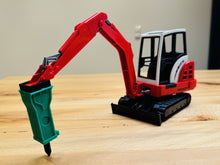 Lade das Bild in den Galerie-Viewer, Bruder Bagger Schaeff Abbruchhammer Hydraulikhammer Anbaugerät
